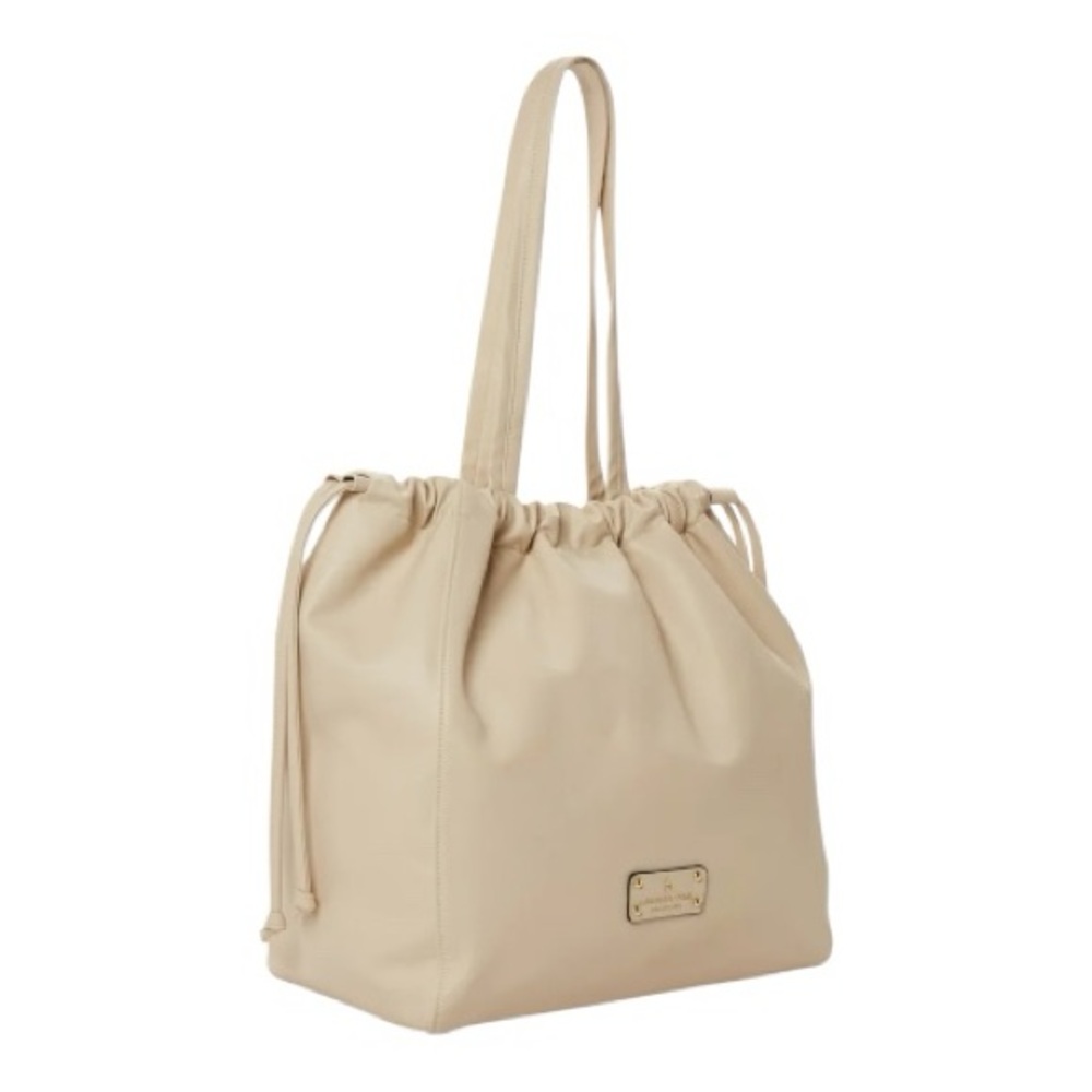 LONDON FOG Adjustable Irina Bucket Bagâ or TOTE in Vanilla. New. MSRP $108. - Picture 3 of 16